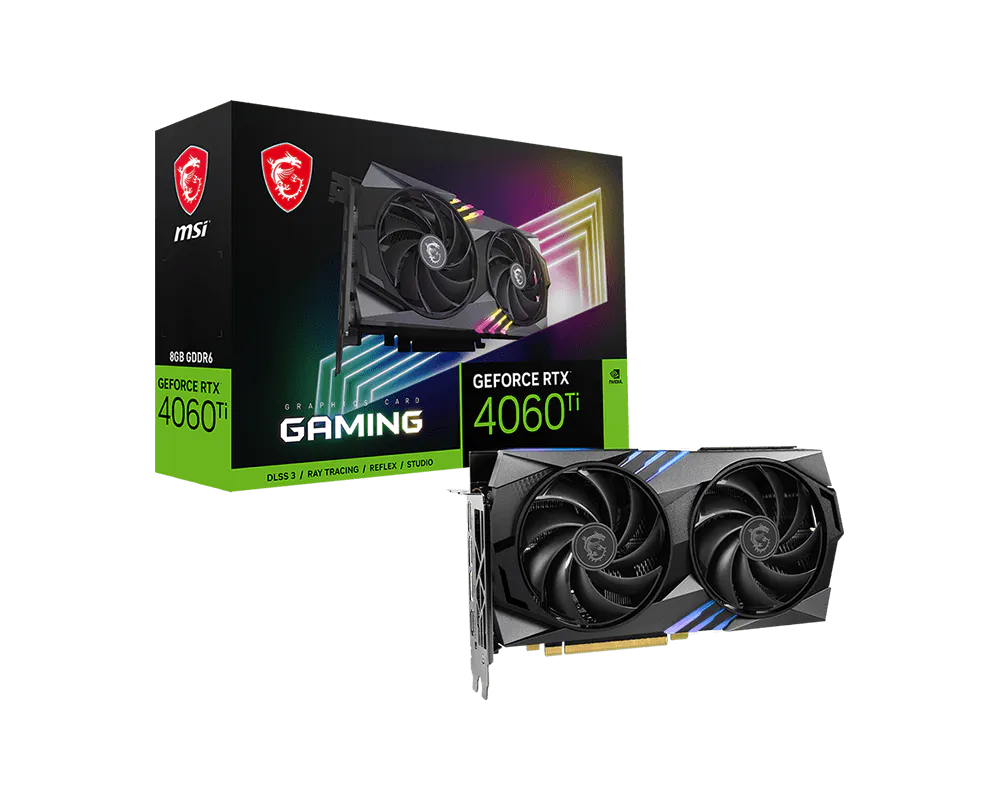 MSI GeForce RTX 4060 Ti GAMING 8G
